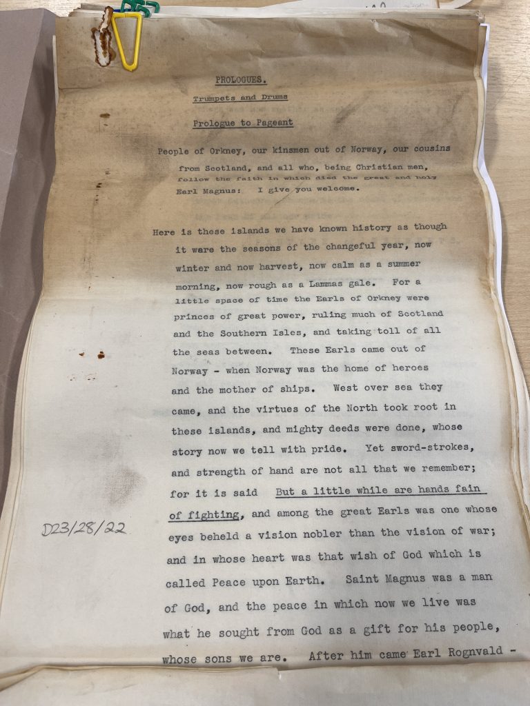 Pageant script