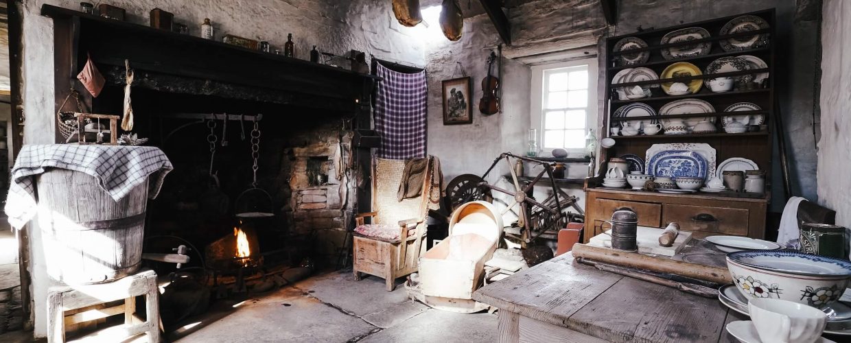 Inside Corrigall Farm Musuem Kitchen