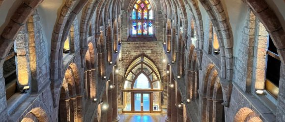 Nave from above new landscape
