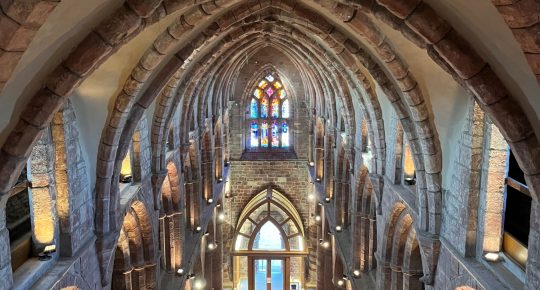 St Magnus - to see - Nave from above new